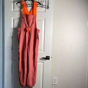 NWT Free people morning meadow overalls